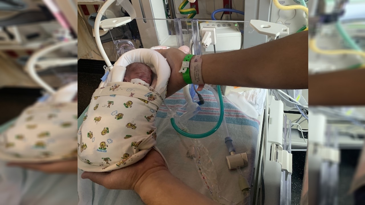 Baby born weighing 12 ounces at birth heads home from Florida hospital
