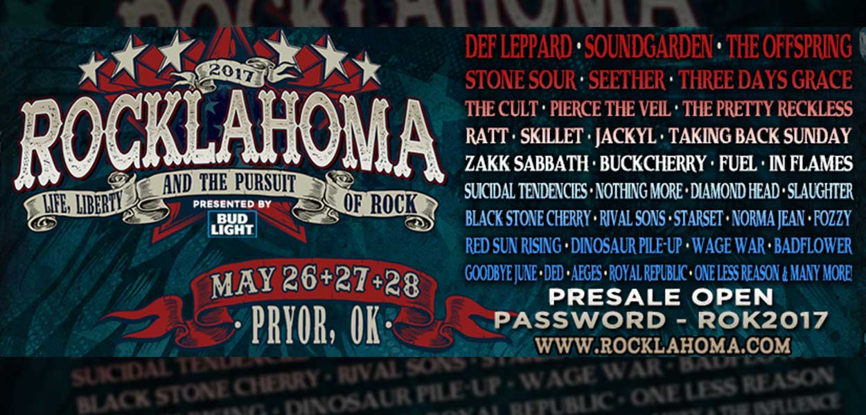 Rocklahoma Ticket Presale 103.3 The Eagle