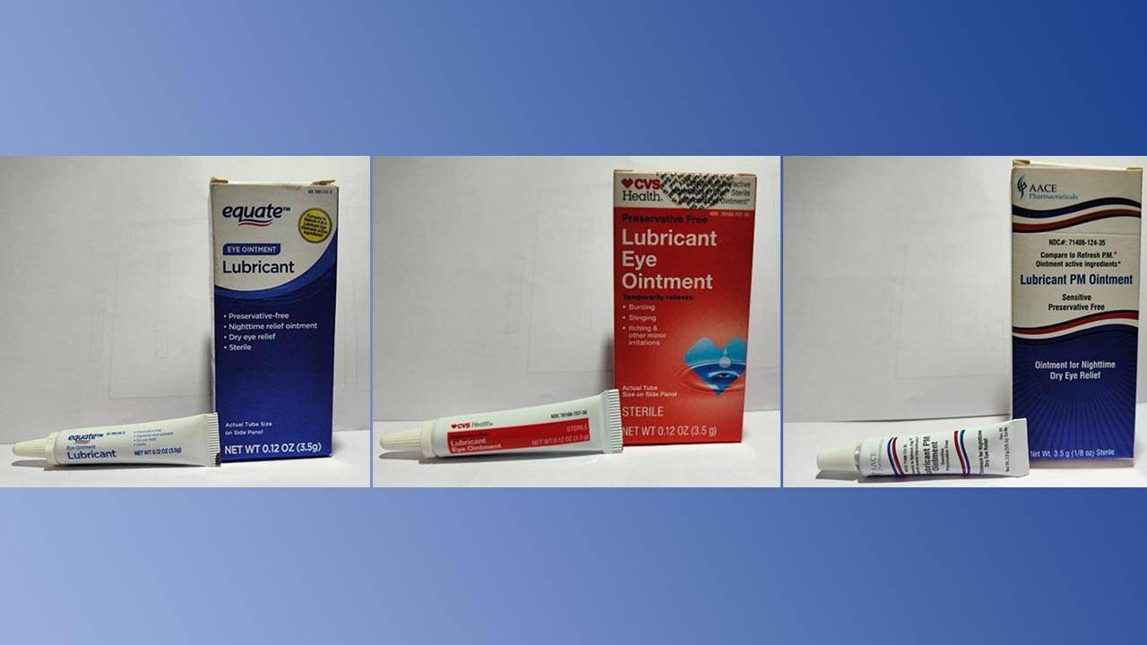 Recall alert: FDA recalls eye ointments sold at CVS, Walmart WSB-TV Channel 2 - Atlanta Recall alert: FDA recalls eye ointments sold at CVS, Walmart WSB-TV Channel 2 - Atlanta
