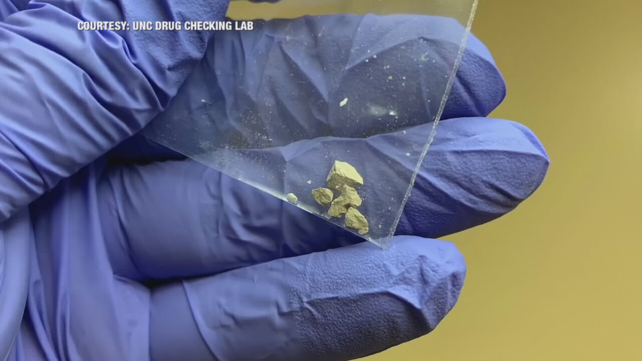 North Carolina lab finds street drugs cut with chemical that leads