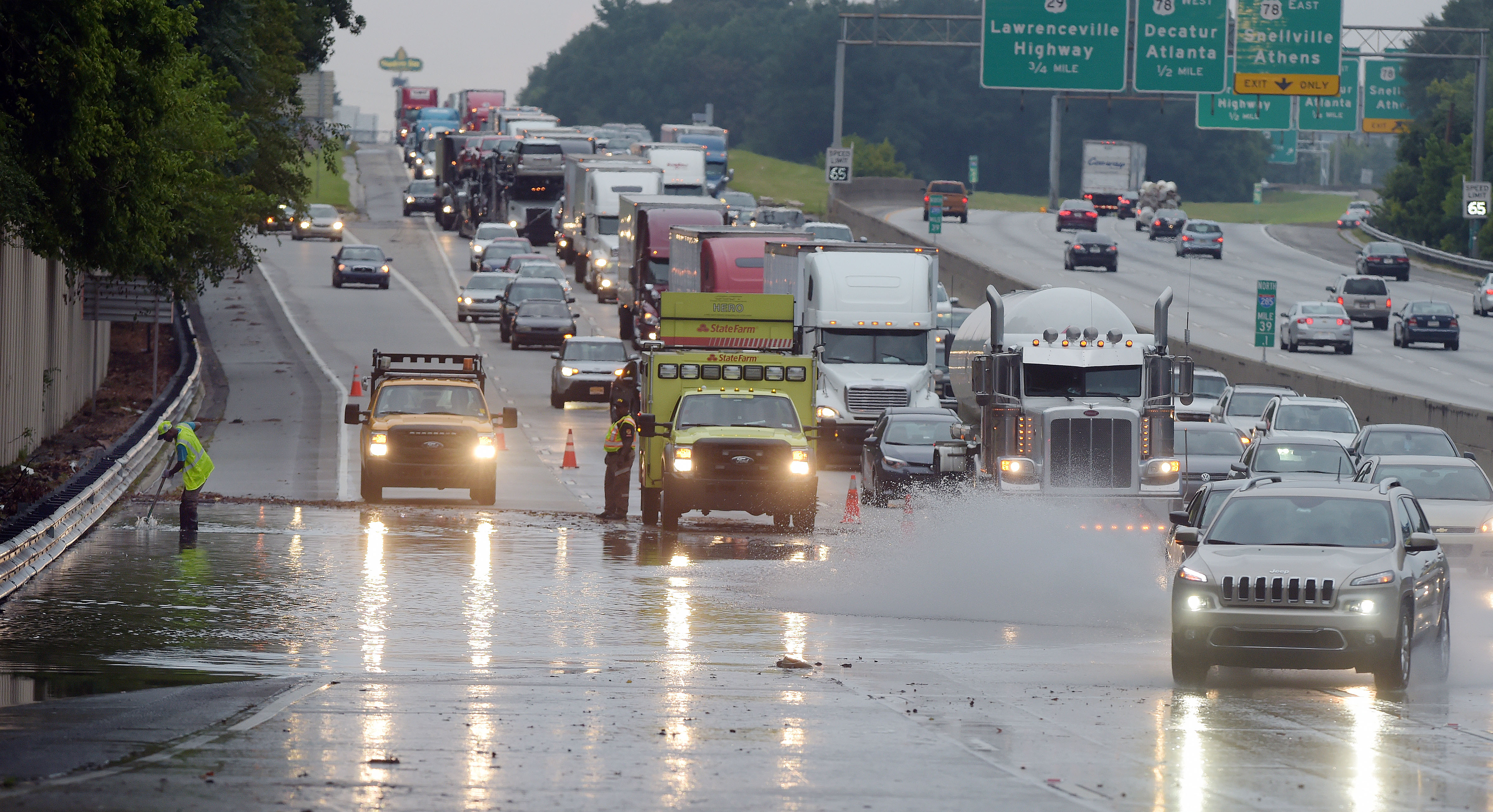 Gridlock Guy: Rain Shows Propensity Of Atlanta Traffic Ugliness, Even ...