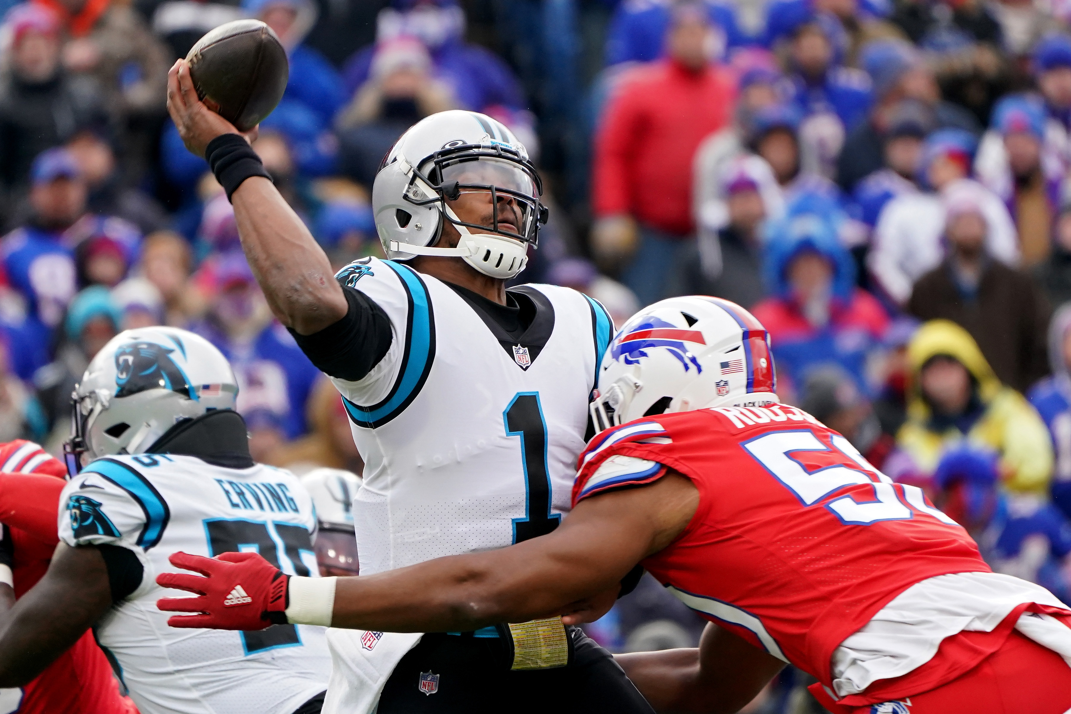 Bills end 2-game skid with 31-14 win over spiraling Panthers