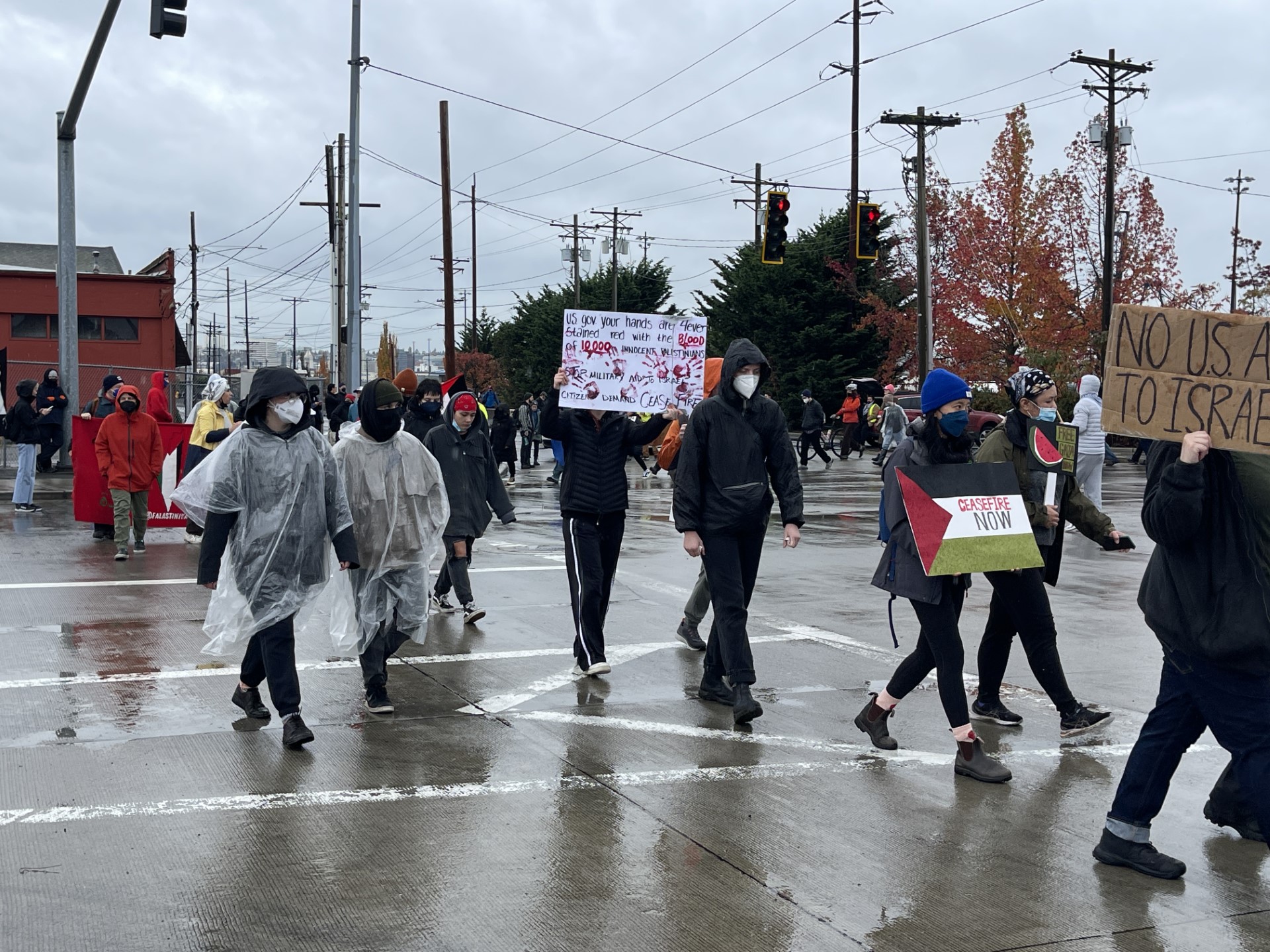 AROC #FreePalestine on X: BREAKING: The military ship has left the port of  Oakland and is heading to Tacoma, WA where organizers are preparing to  Block the Boat. Organizers in Oakland protested