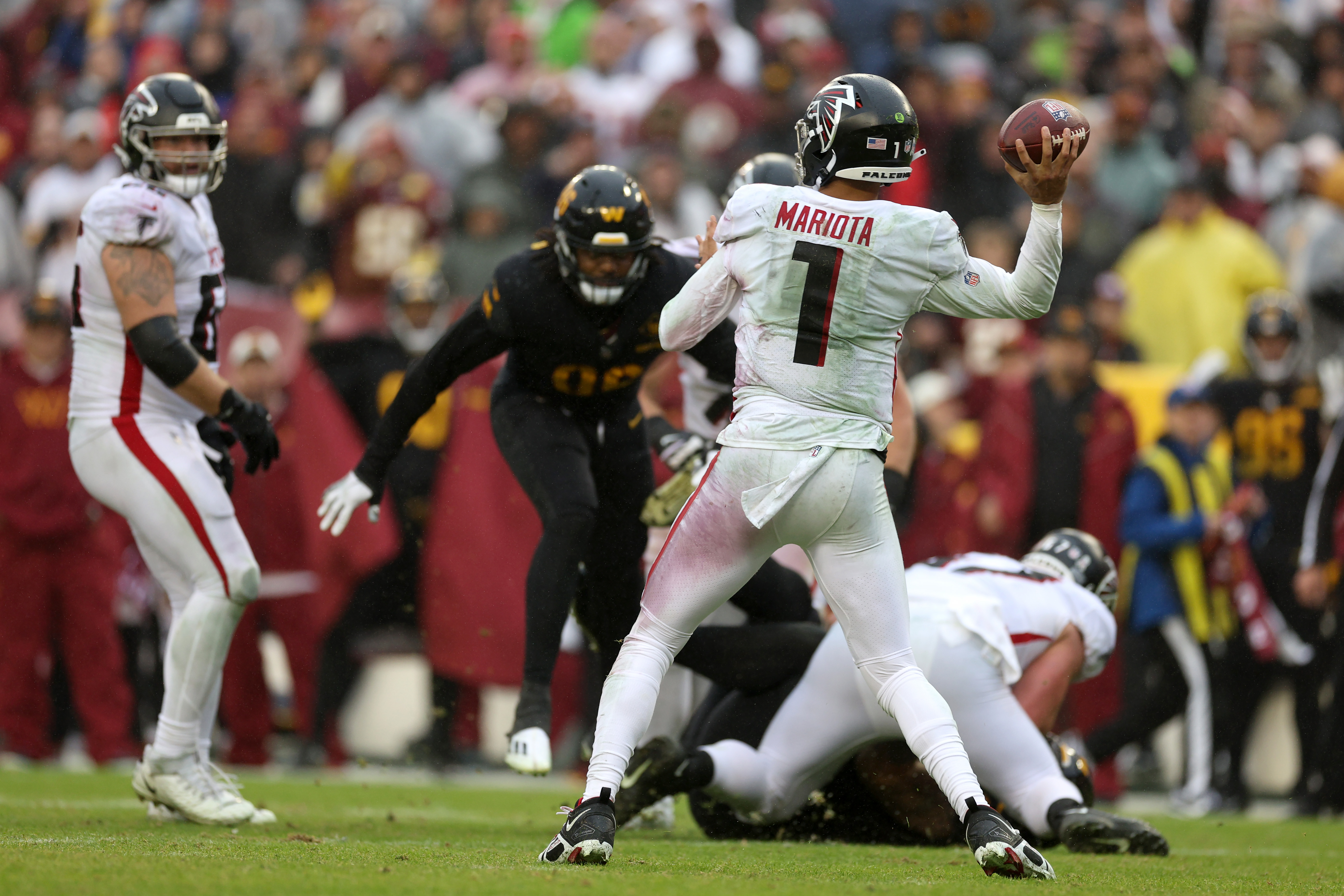 Falcons release quarterback Marcus Mariota