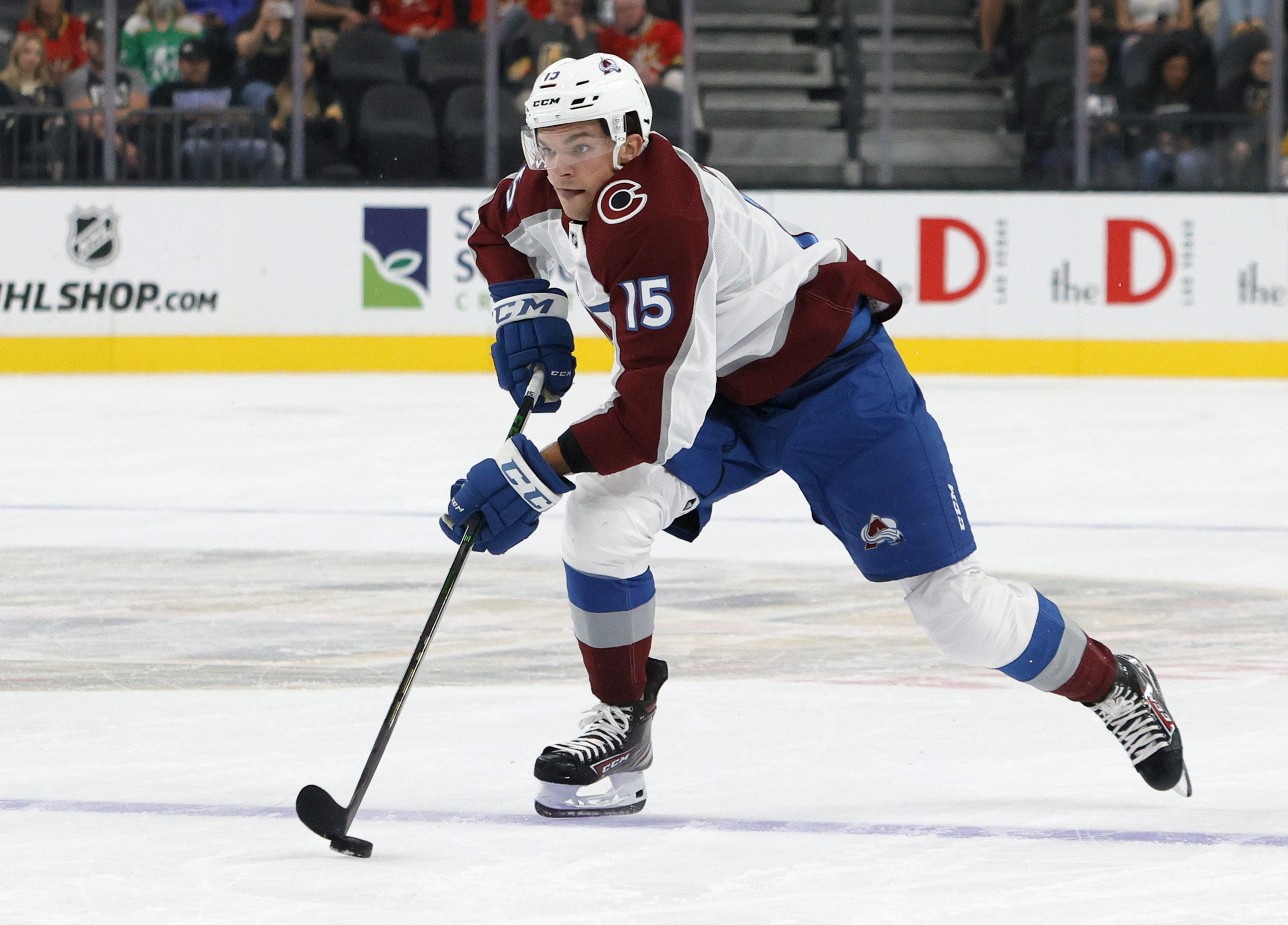 Avalanche's Shane Bowers makes NHL debut 5 years in the making