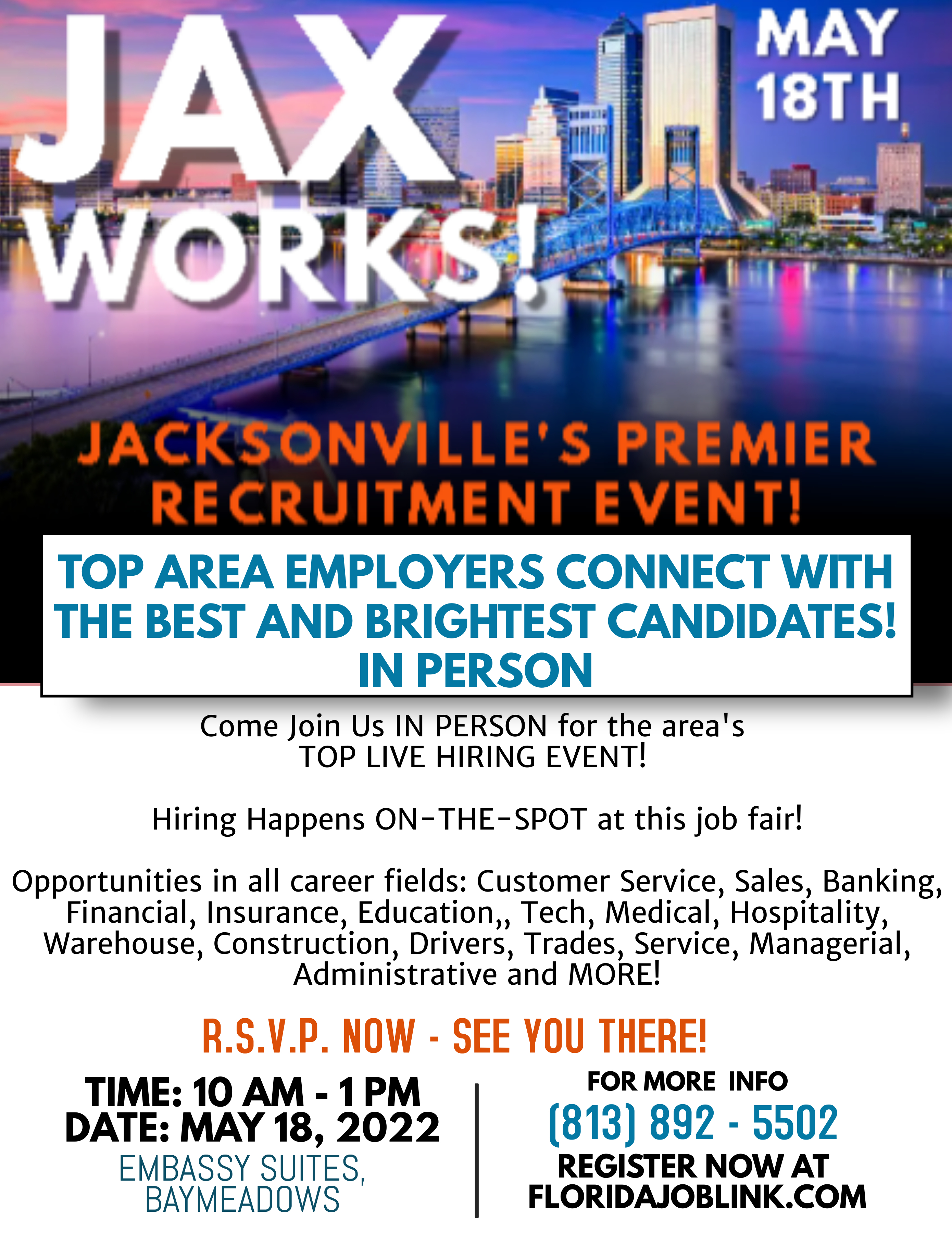 Jacksonville Jaguars looking to fill 1,000 guest services positions at job  fair – 104.5 WOKV