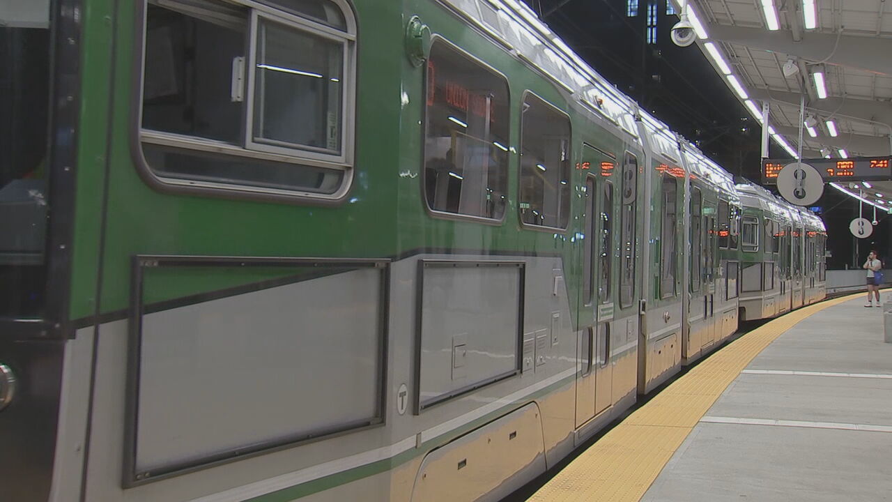 What is a pantograph and why does the MBTA Green Line use them?