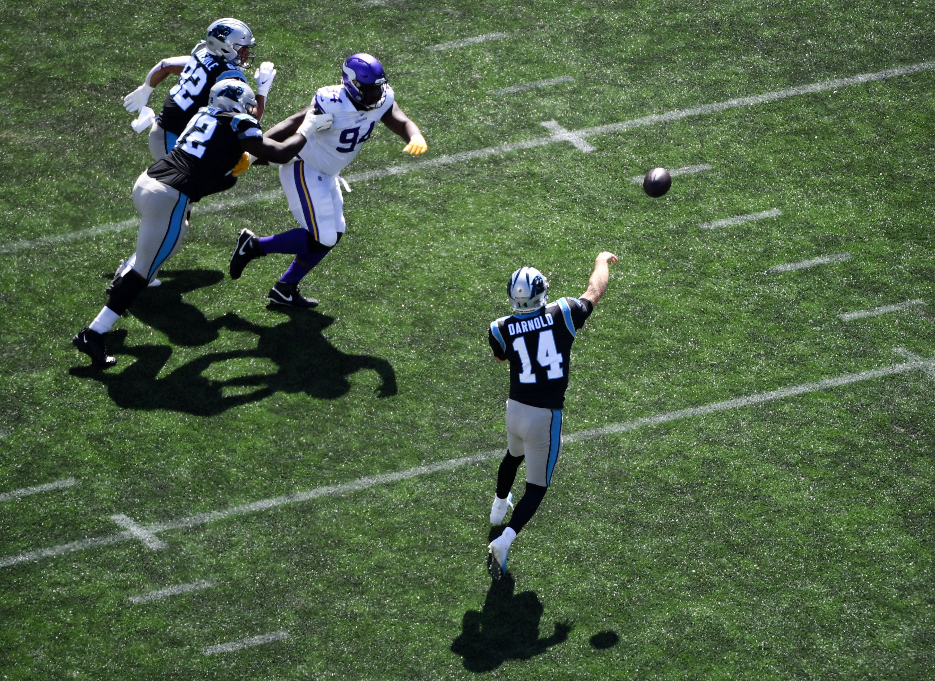 Late TD, 2nd chance at extra point give Vikings 28-27 edge over Carolina  Panthers