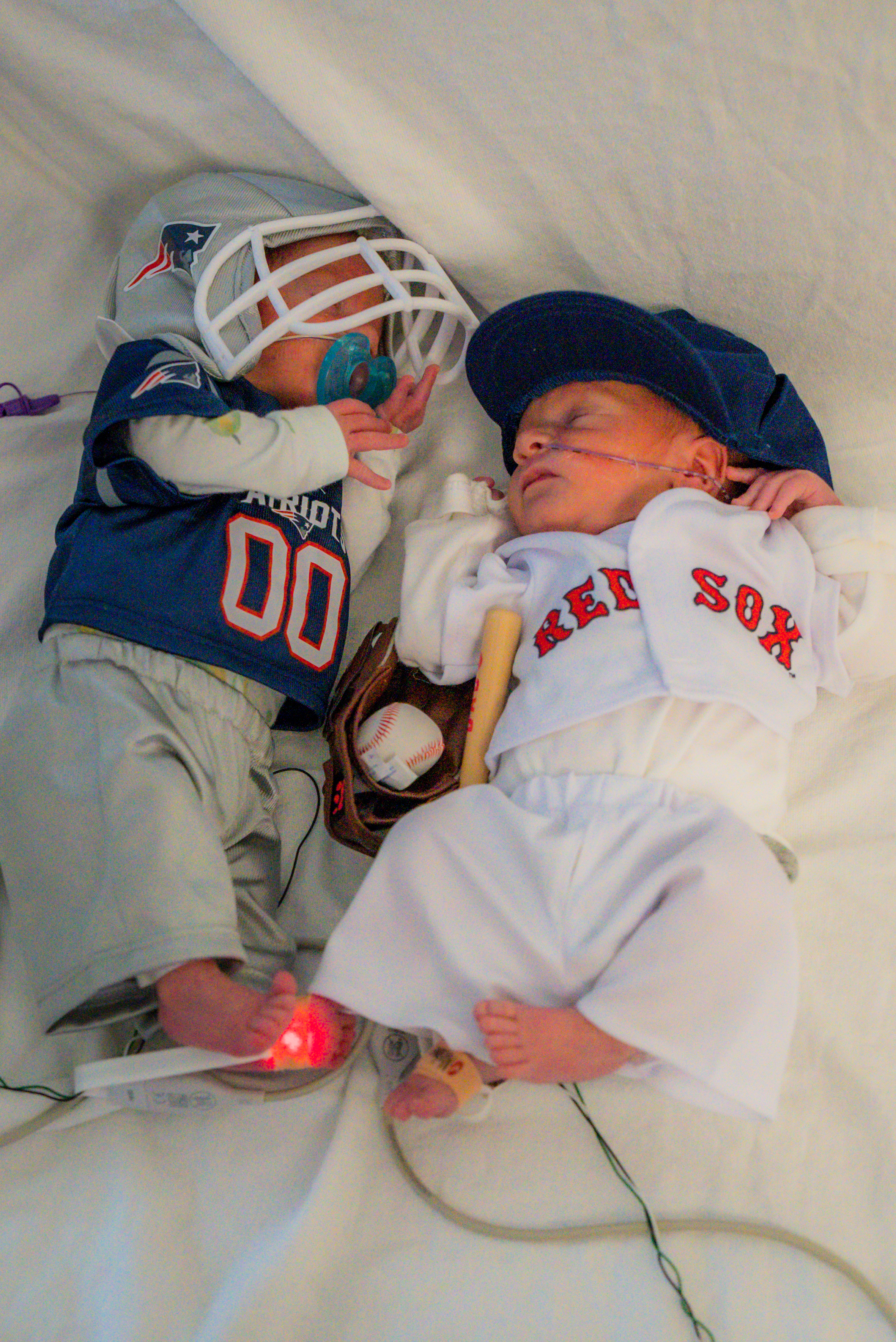 NICU Babies Outfitted With Patriots Gear At Brigham And Women's