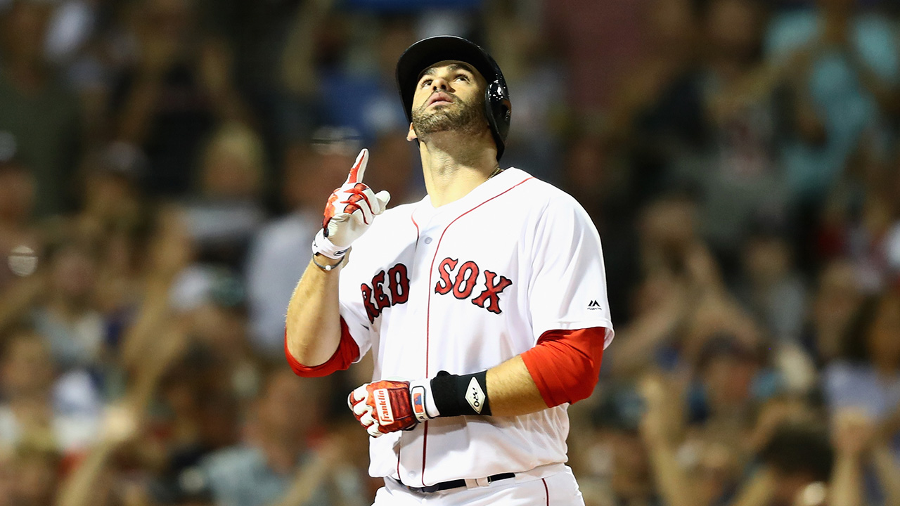 JD Martinez keeps Red Sox contract; Perez option turned down