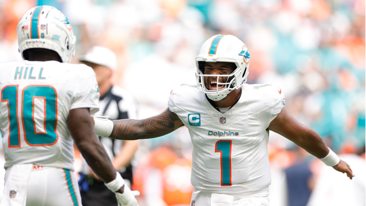 Dolphins score most points in NFL game since 1966