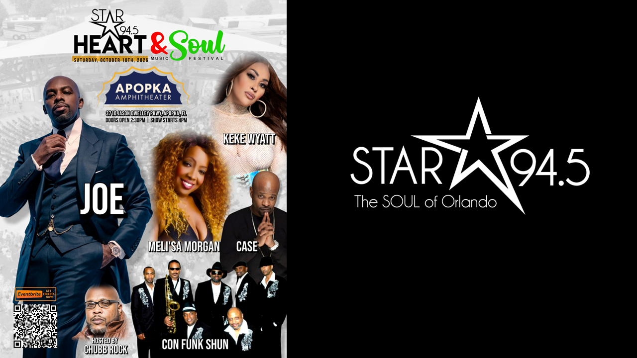 Listen For Your Chance To Win Tickets To STAR 94.5's Heart & Soul