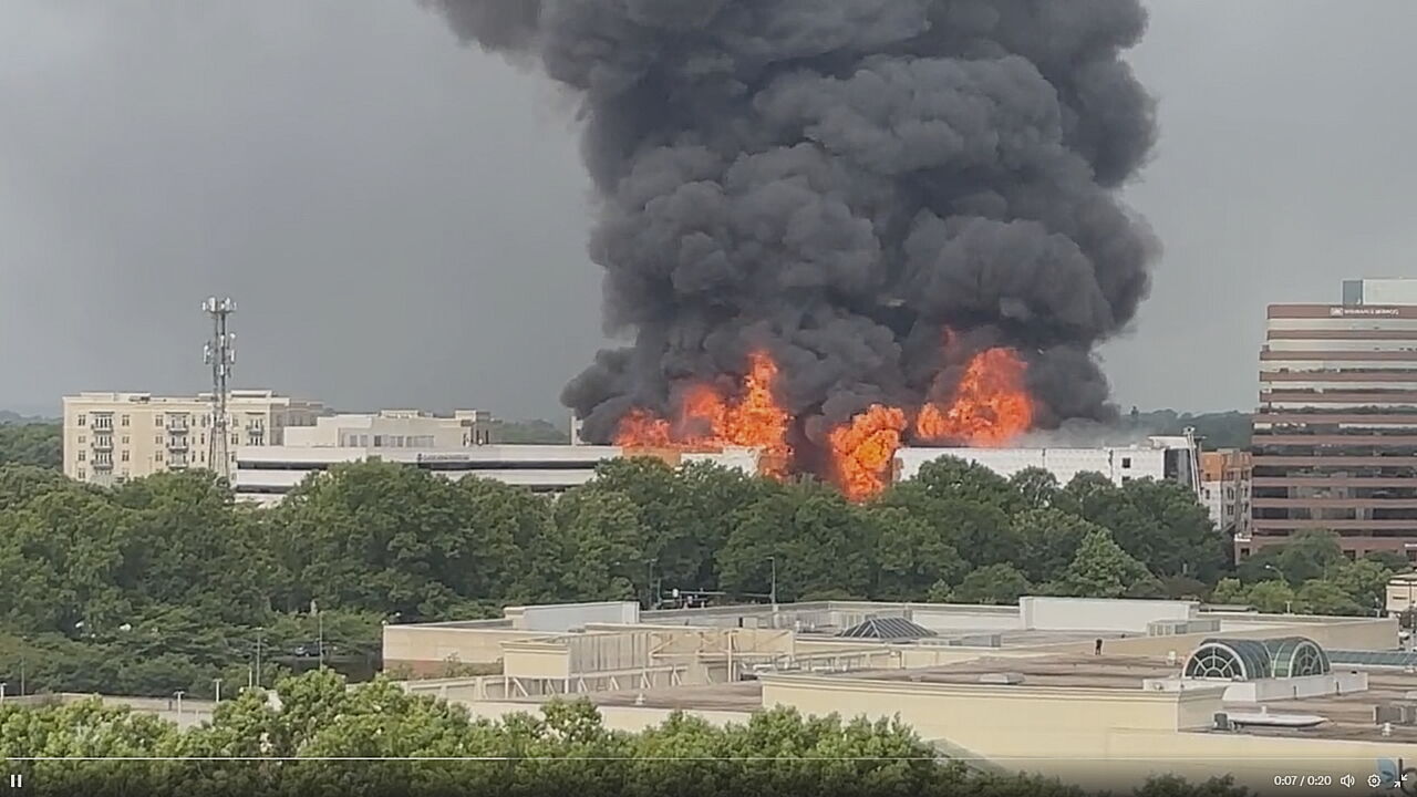 Two construction workers missing following massive fire in Charlotte