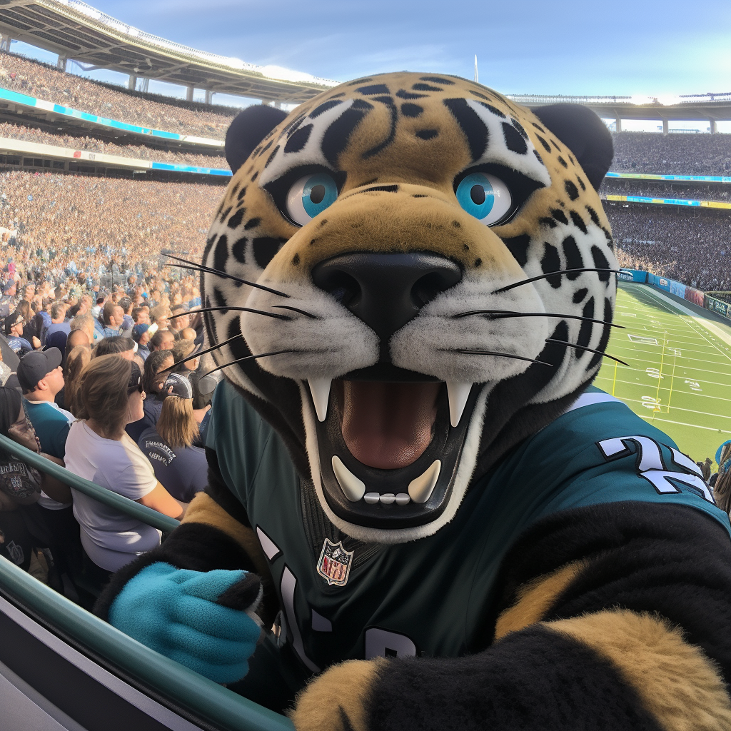 Premium AI Image  A mascot for the jacksonville jaguars is