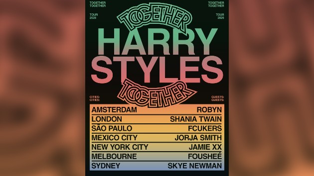 Harry Styles adds new European dates to Together, Together tour