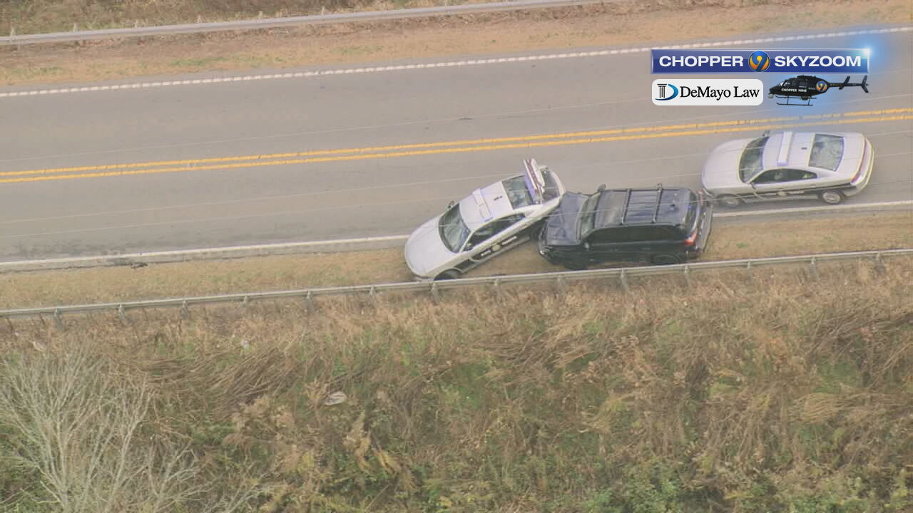 Police chase erratically driving car before crash