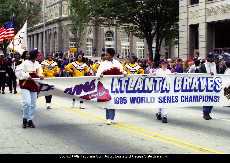 Photos: Scenes from the Atlanta Braves World Series victory parade