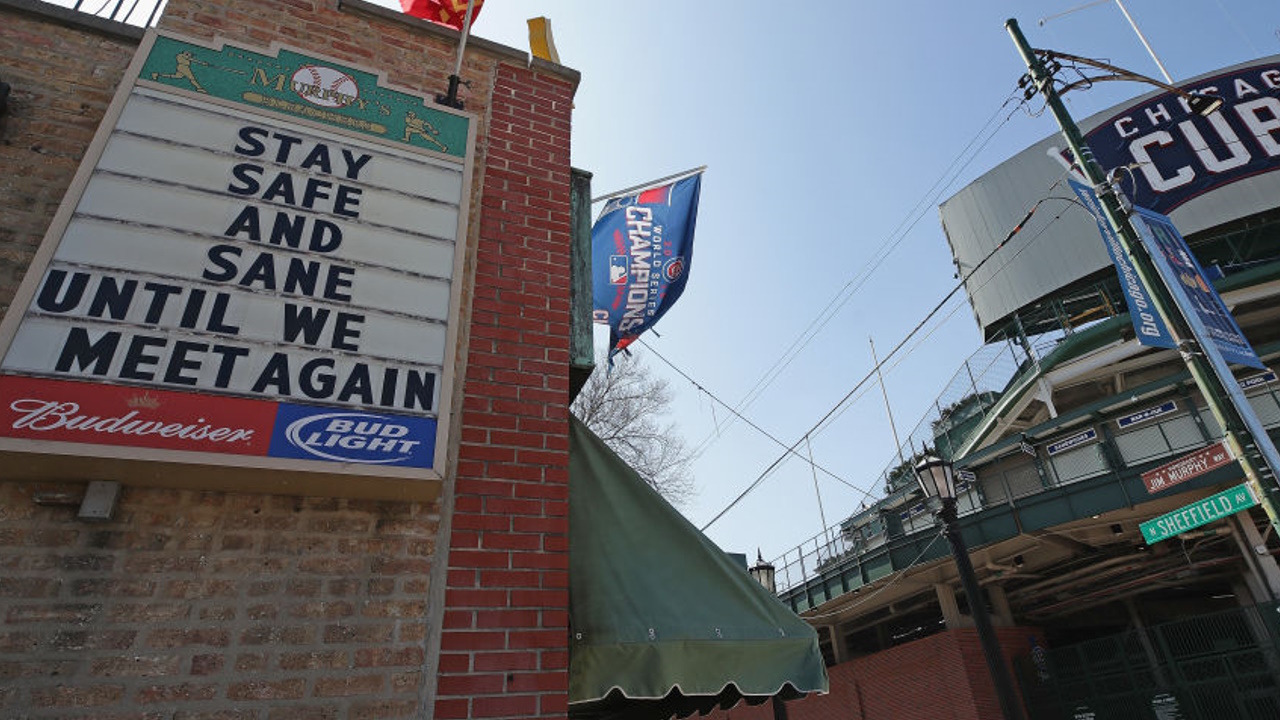 Non-view from Murphy's Bleachers rooftop - Picture of Murphy's