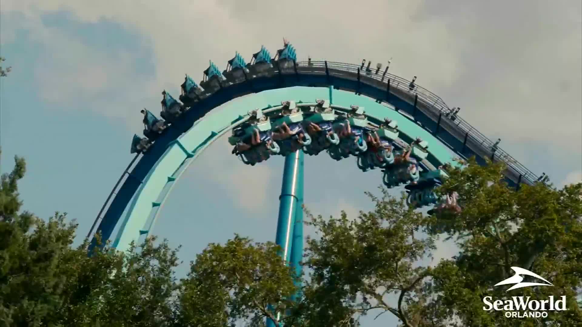 SeaWorld Orlando Challenges Guests to Ride All Roller Coasters in the Park  on National Roller Coaster Day