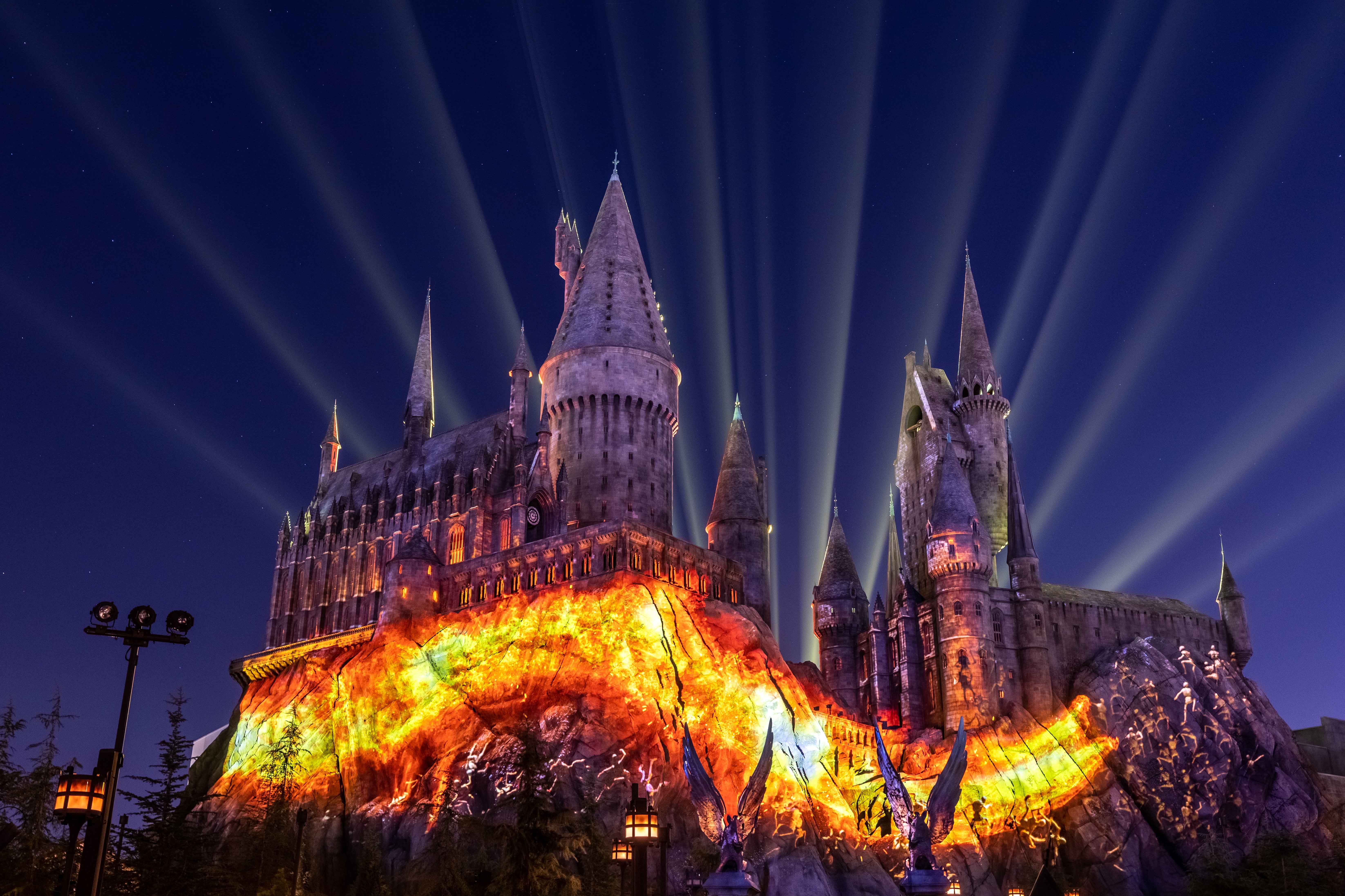 hogwarts castle pumpkin stencils