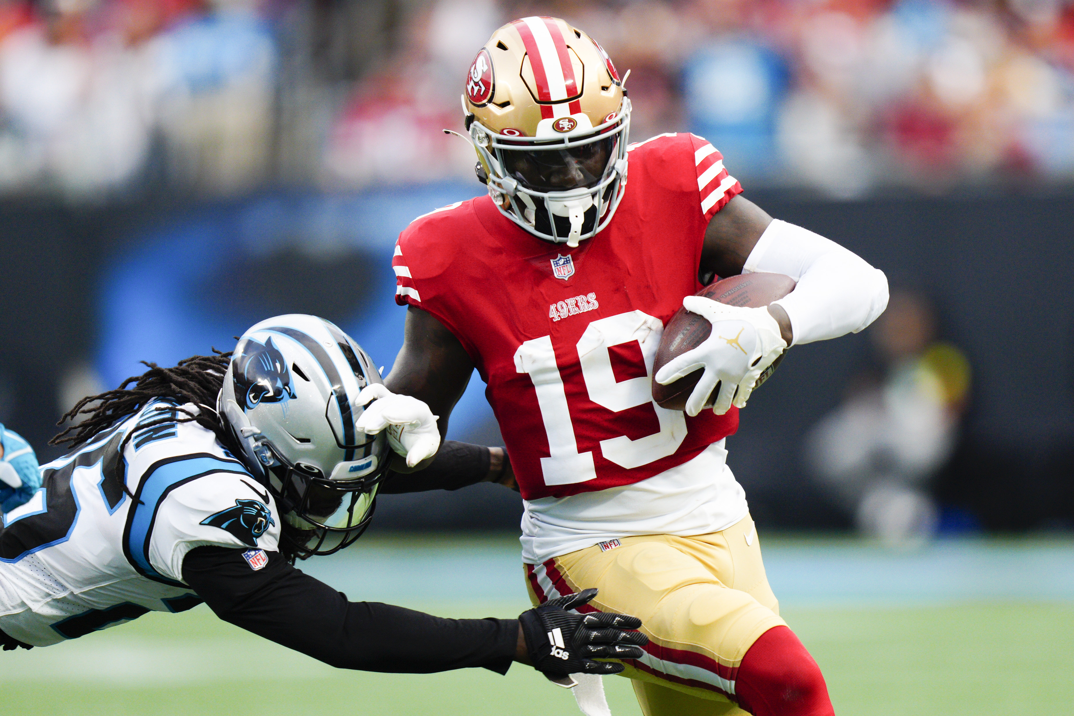 PHOTOS: San Francisco 49ers defeat Carolina Panthers, 37-15 – WSOC TV