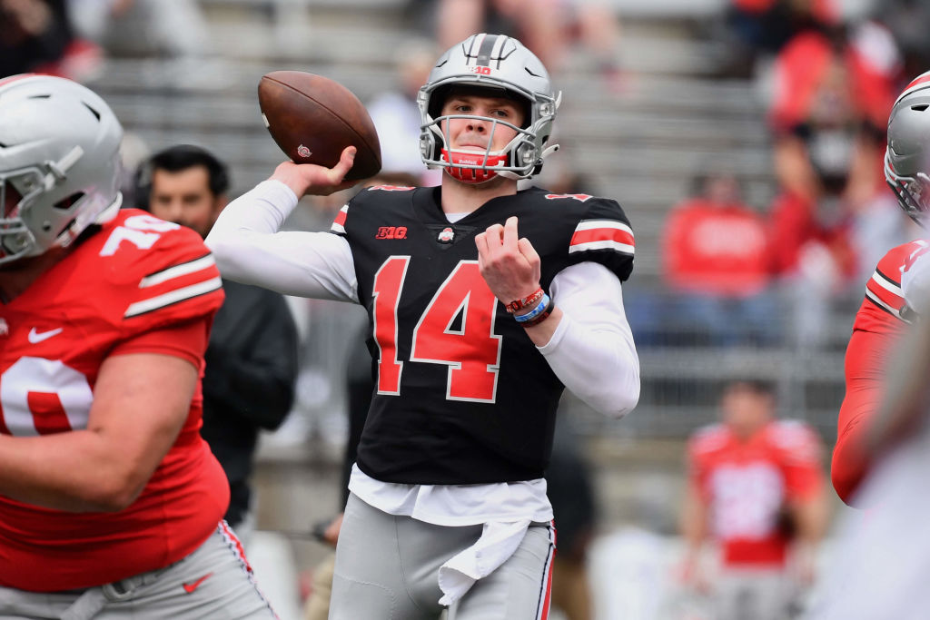 Ohio State Names Kyle McCord Starting Quarterback I CBS Sports