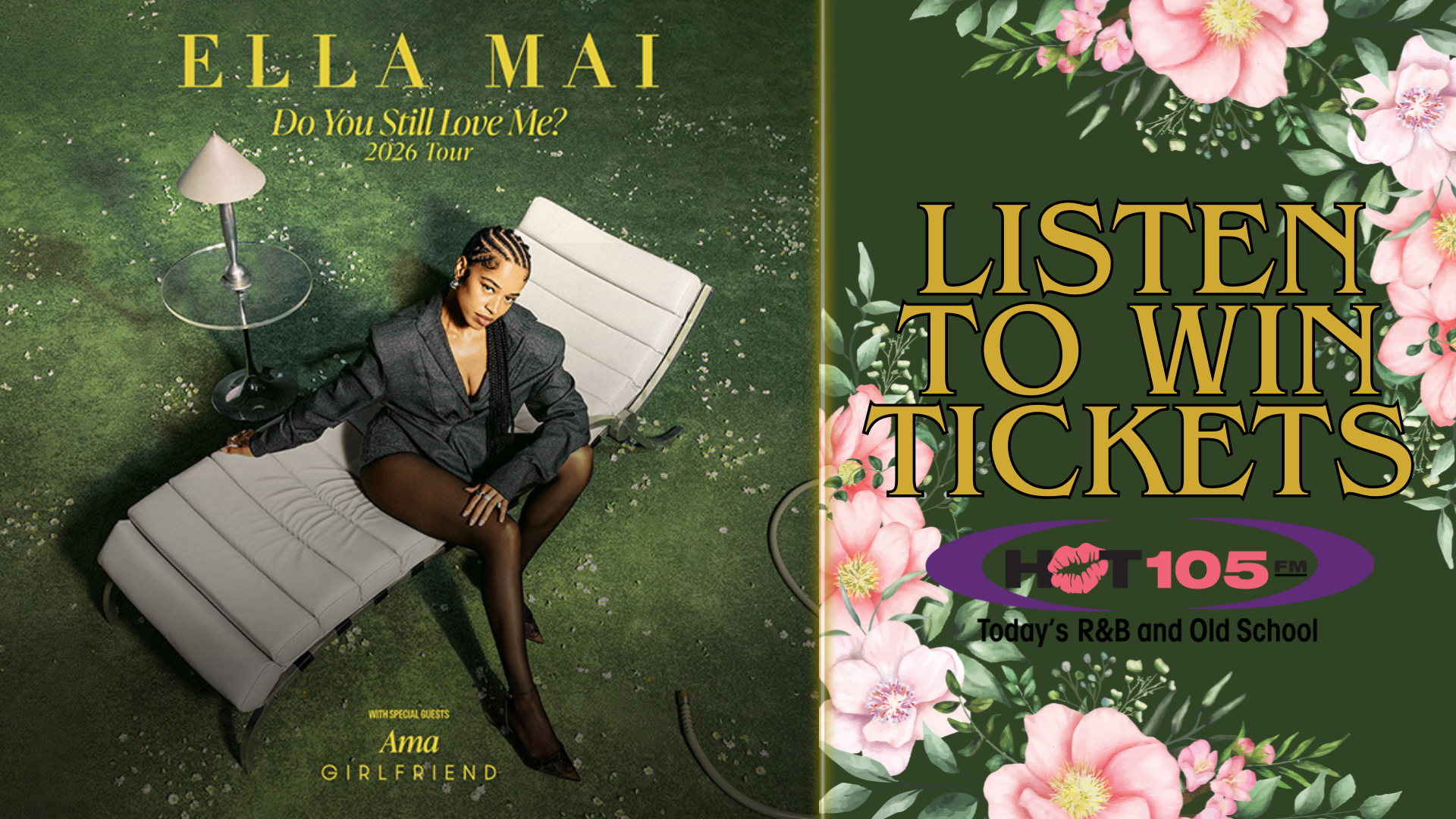 LISTEN AND WIN tickets to see Ella Mai at the Hard Rock Live