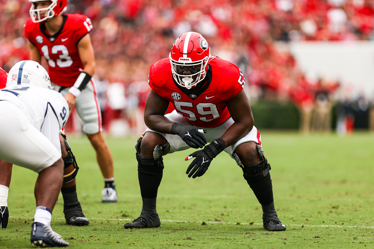 Steelers pick Georgia football's Broderick Jones in 2023 NFL Draft