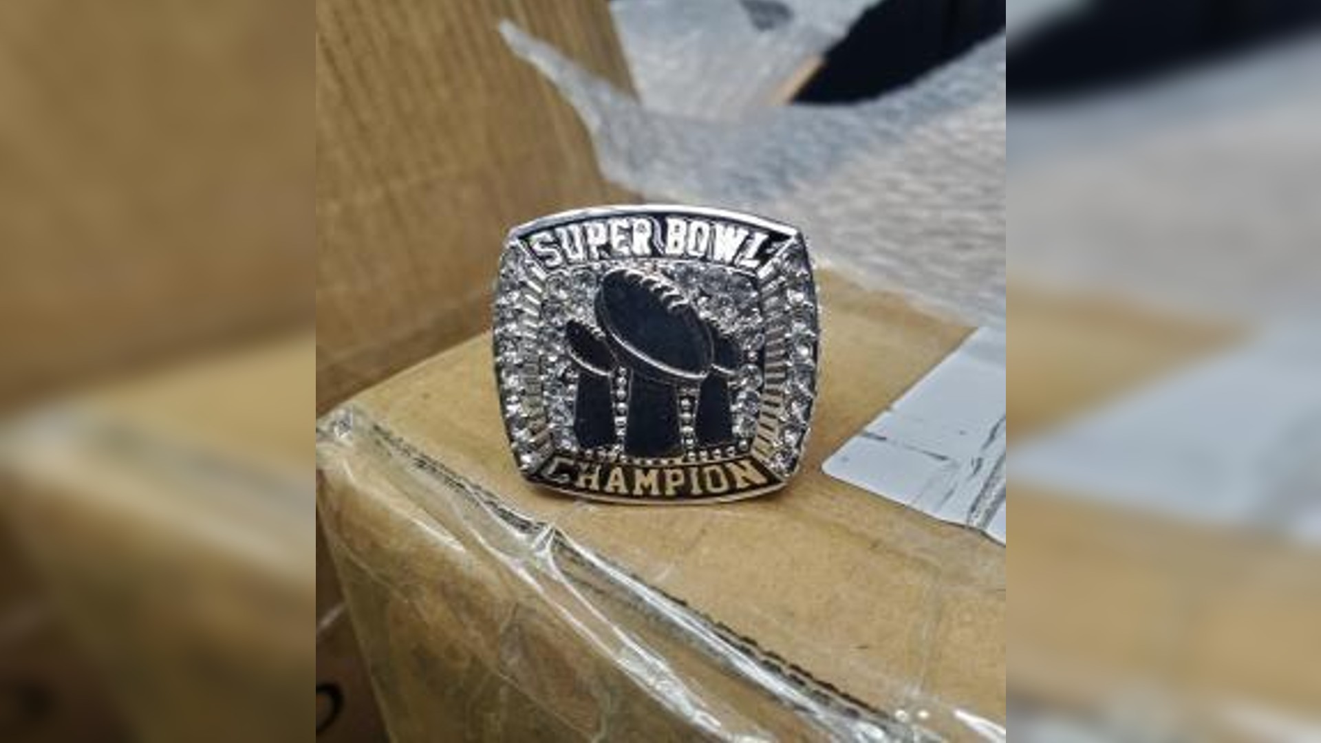 NFL, MLB, NBA counterfeit championship rings seized