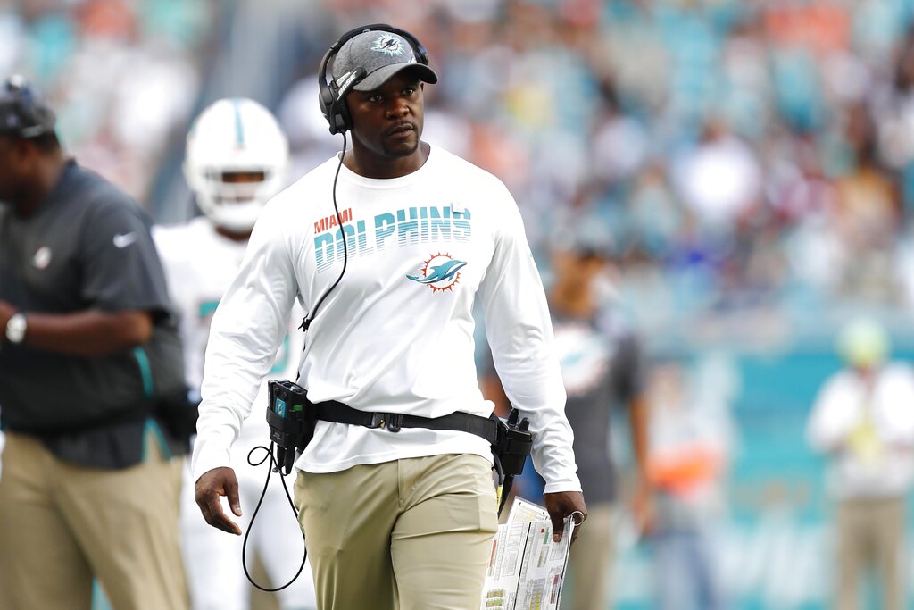 Miami Dolphins coach Brian Flores: I'd vote for throwback uniforms