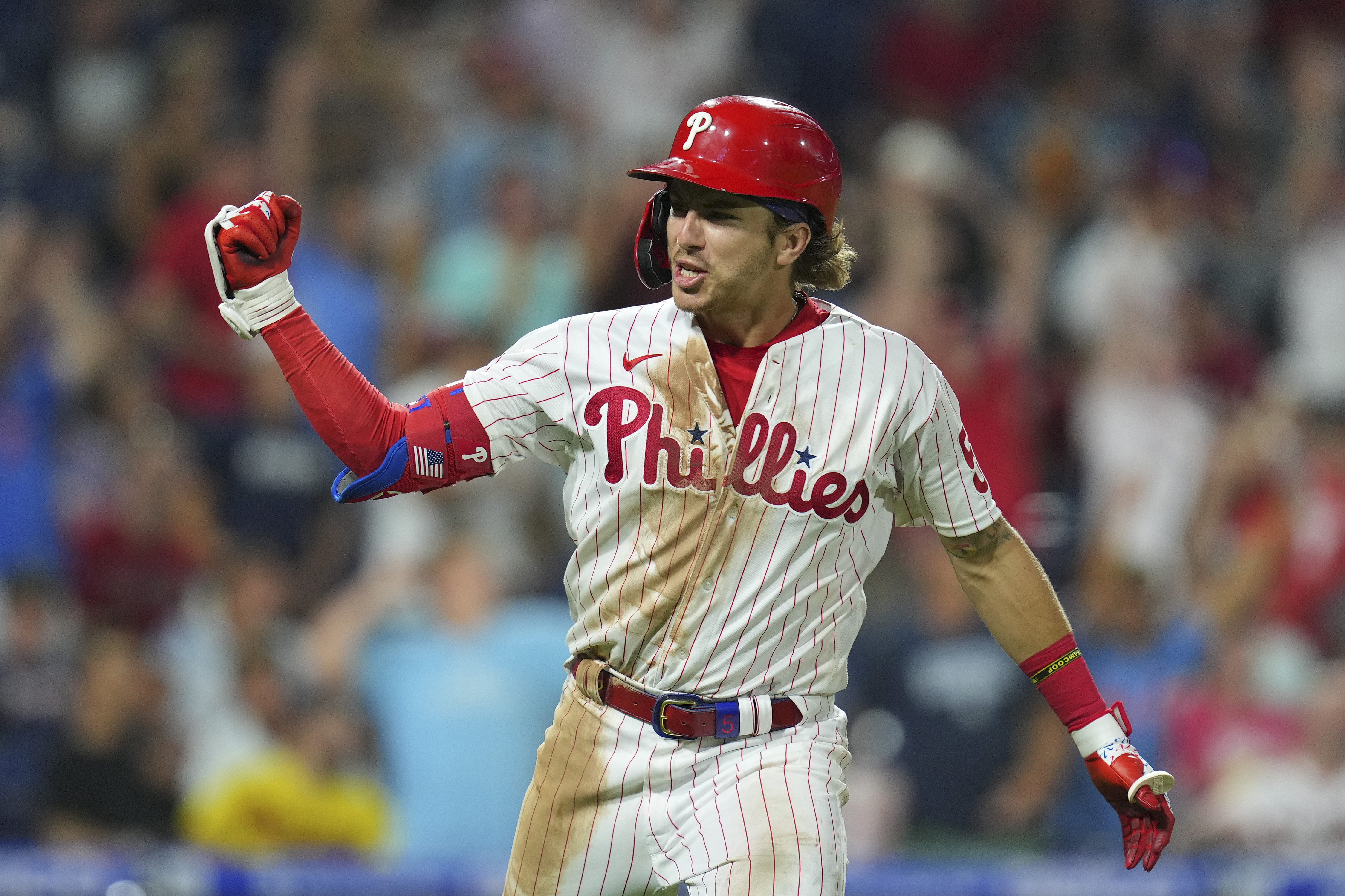 Stott HR, 5 RBIs help rally Phillies to 6-4 win over Braves South &  Southeast News - Bally Sports