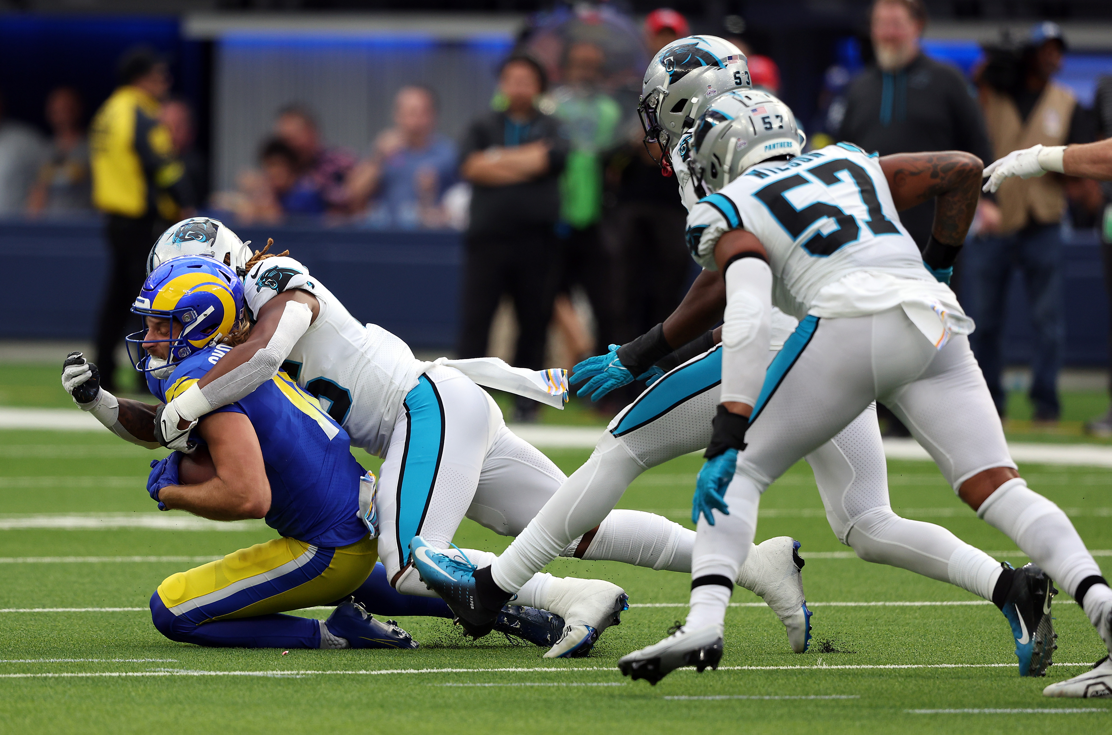 2,223 Carolina Panthers V Los Angeles Rams Photos & High Res