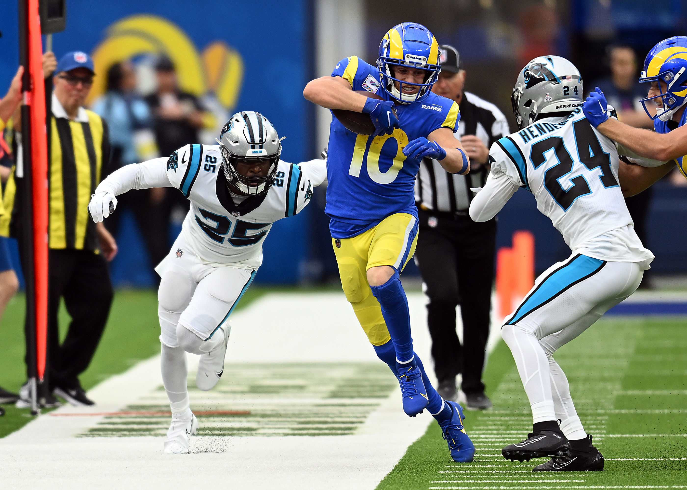 Rams-Panthers: Los Angeles snaps 2-game skid with 24-10 win over Carolina -  ABC7 Los Angeles