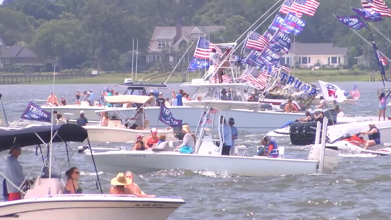 1,000+ RSVP for President Trump boat parades on Georgia lakes – 95.5 WSB