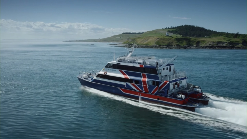FRS Clipper will resume Seattle-Victoria, BC fast ferry service next month – KIRO 7 News Seattle