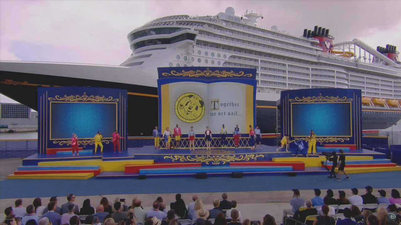 Disney's newest ship, the Disney Wish, embarks on christening cruise – WFTV