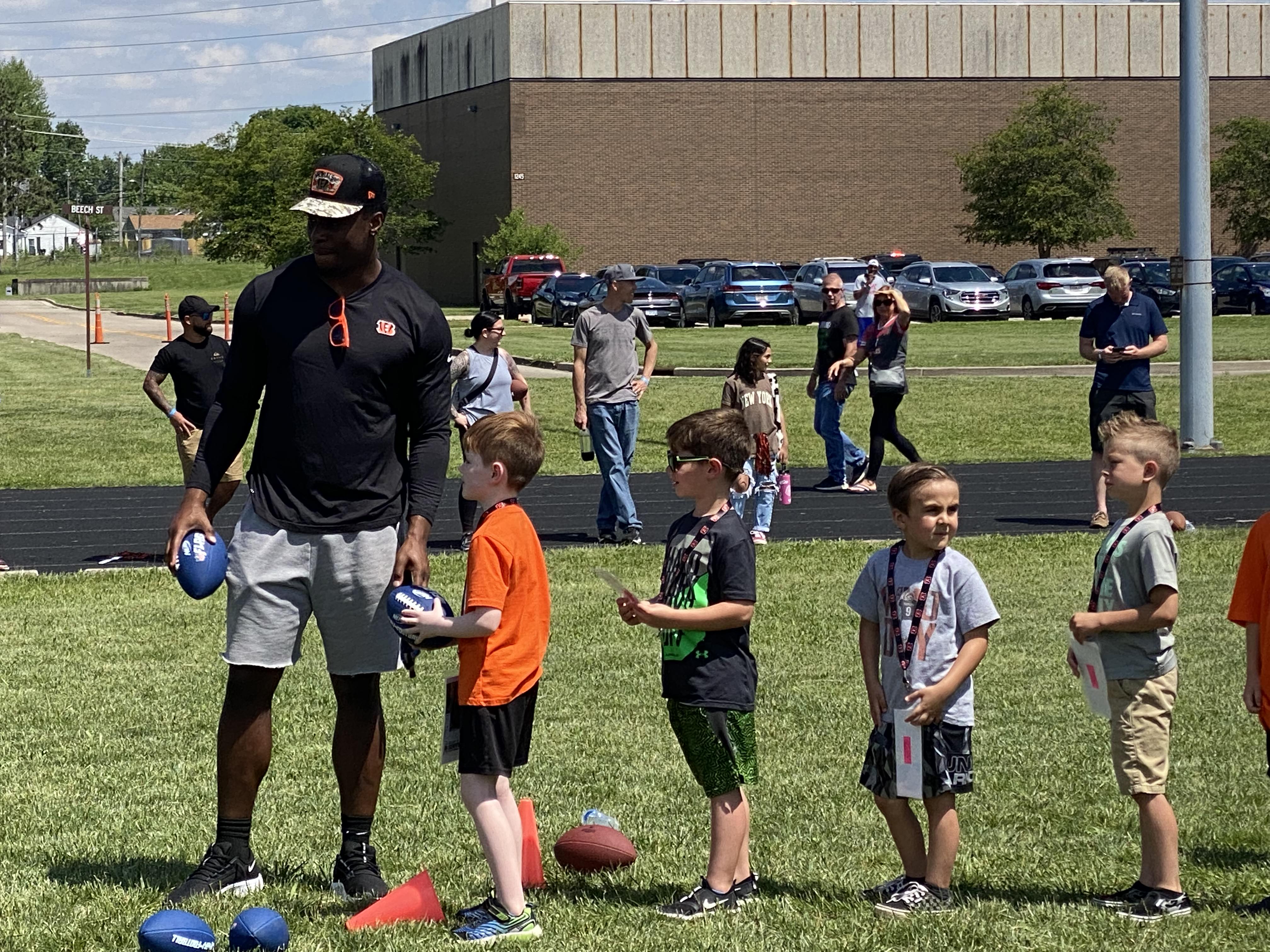 Airmen Visit Cincinnati Bengals > Wright-Patterson AFB > Article