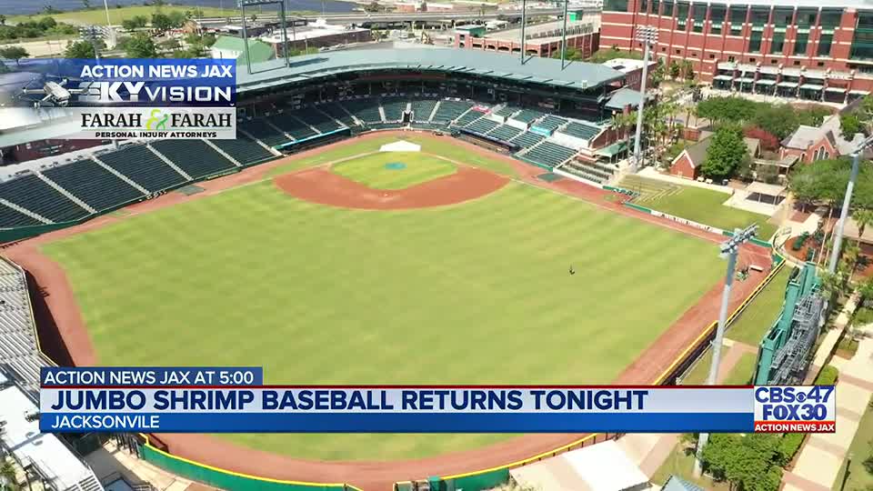 Baseball is back: Jacksonville Jumbo Shrimp return after COVID-19