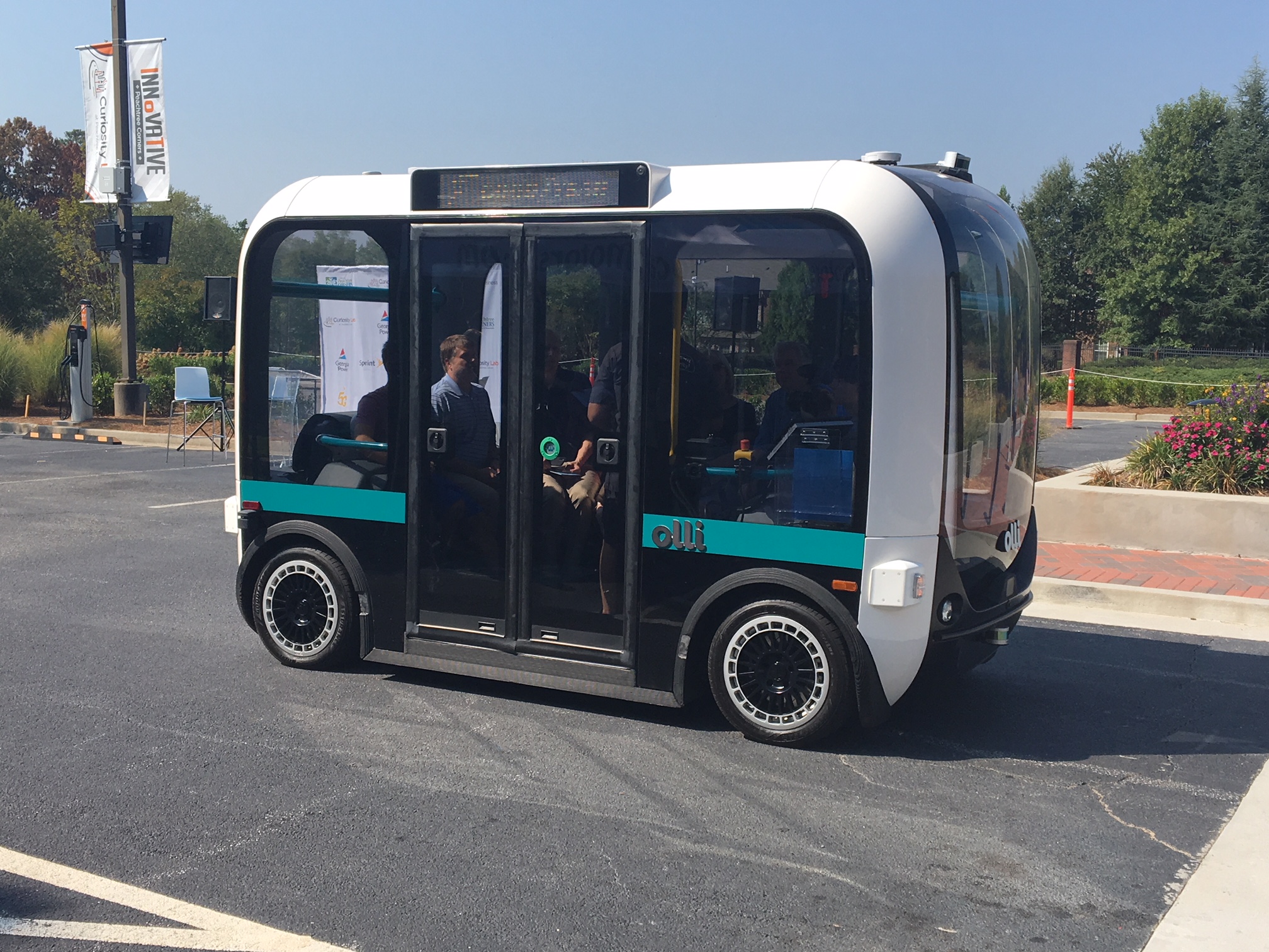 New autonomous shuttles comes to Gwinnett city – 95.5 WSB