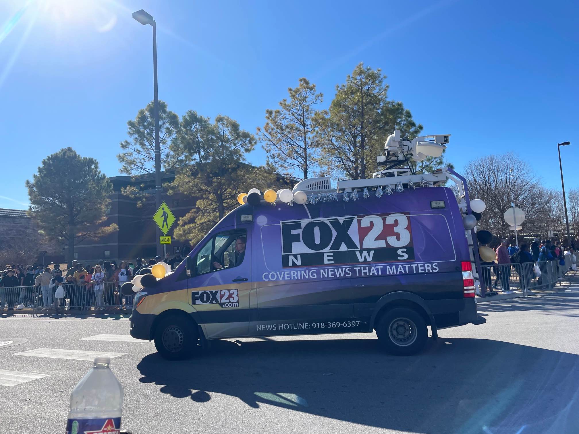 Photos: FOX23 News participating in the MLK Day parade – Mix 96.5 Tulsa