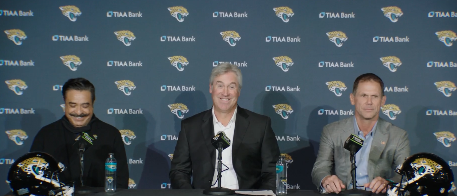 Jaguars tweaking power structure after hiring Doug Pederson