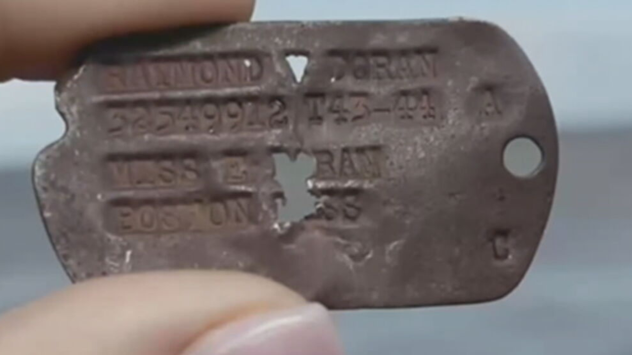 Rare WWII ID tag found in New York prompts search for Boston 