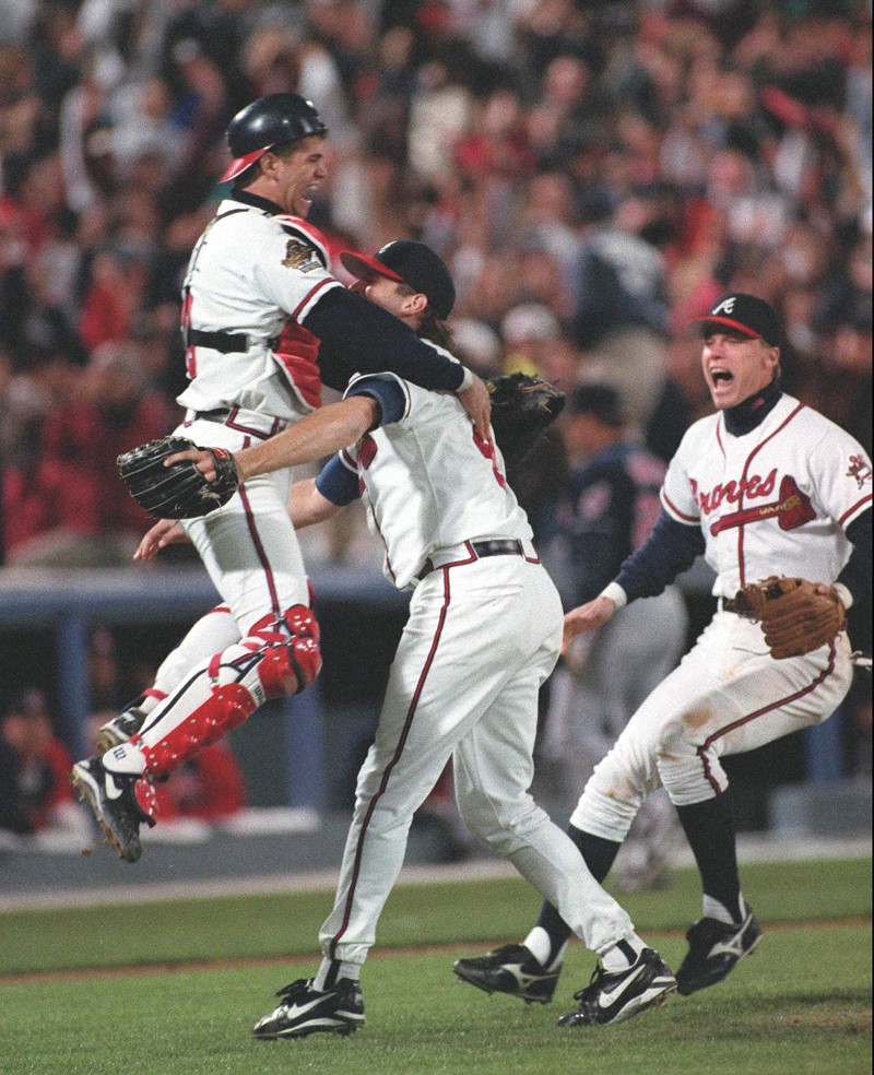 The Atlanta Braves claim first World Series title since 1995
