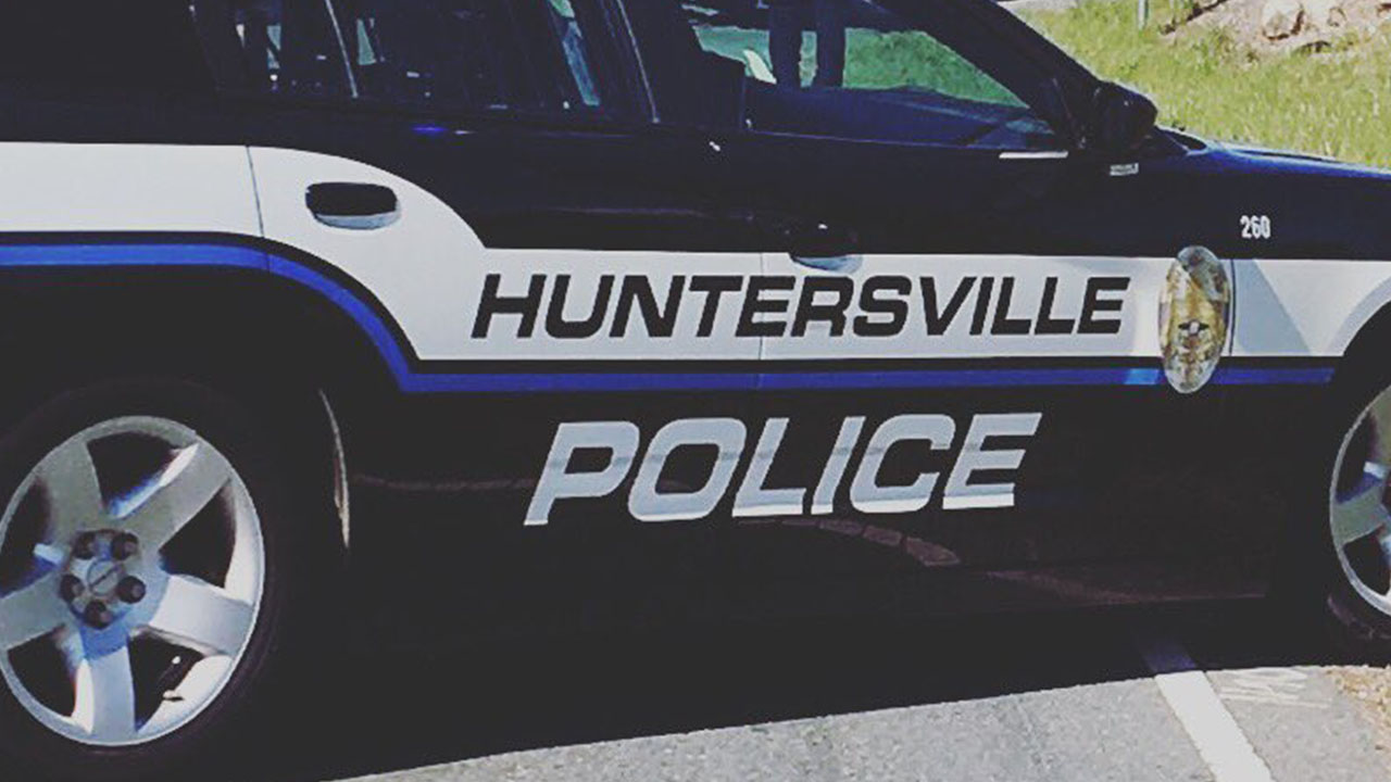 Huntersville police say officers were shot at while responding to crash