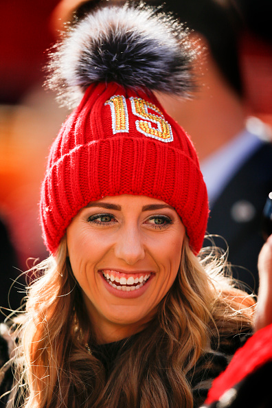 Chiefs QB Patrick Mahomes, wife 
