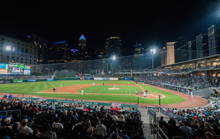 Charlotte Knights expect big sales lift with switch to blue, new uniforms -  Charlotte Business Journal