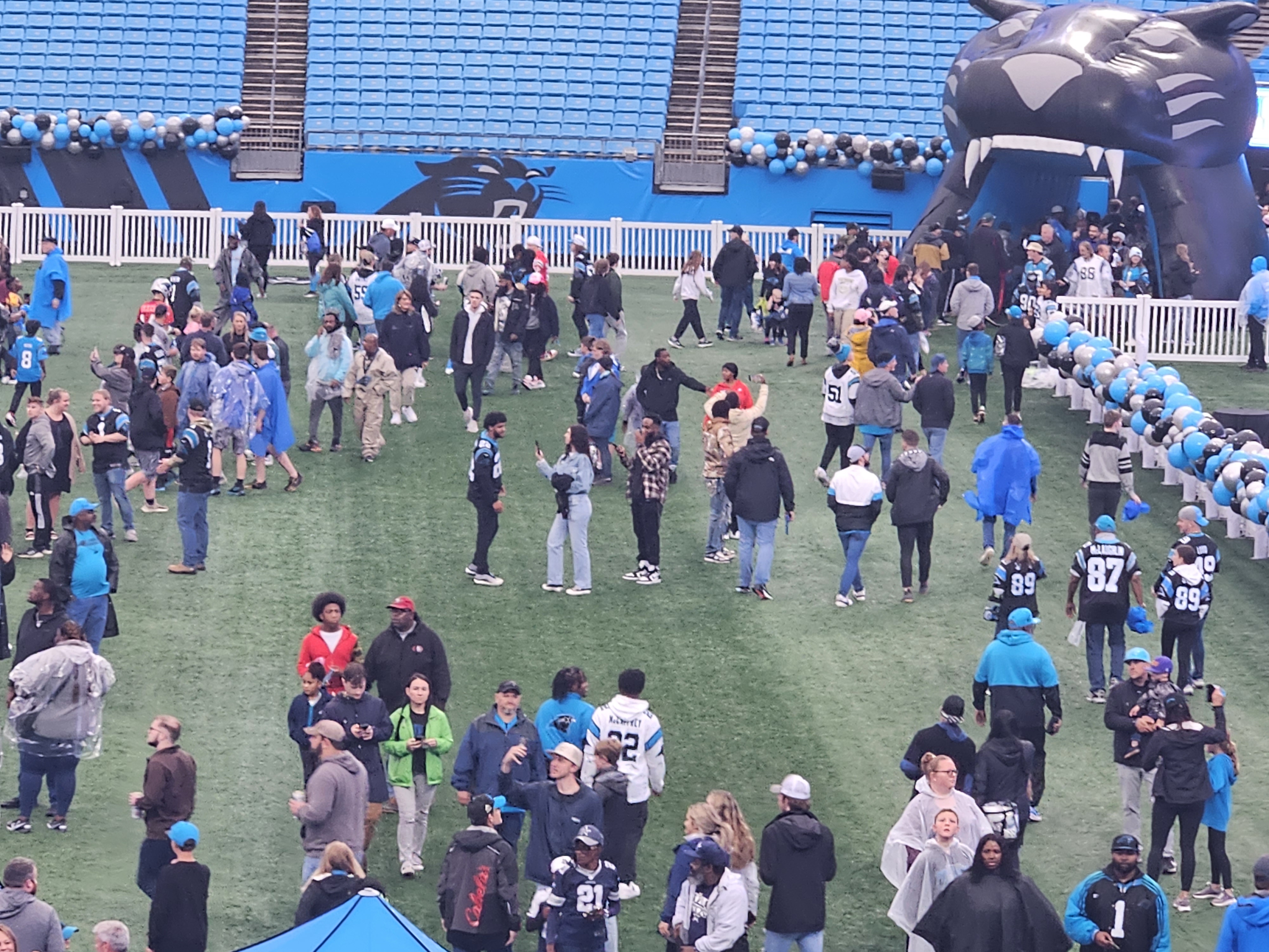 Panthers Fan Fest a fun experience for fans uptown