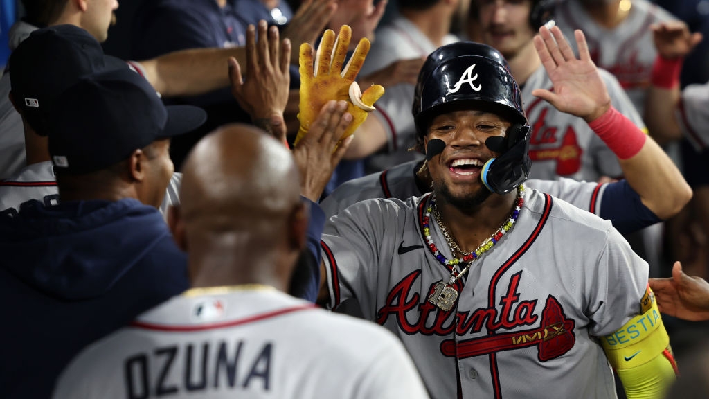 MLB star Ronald Acuna Jr reveals heartfelt gesture for new wife after  celebrating their marriage by hitting Grand Slam