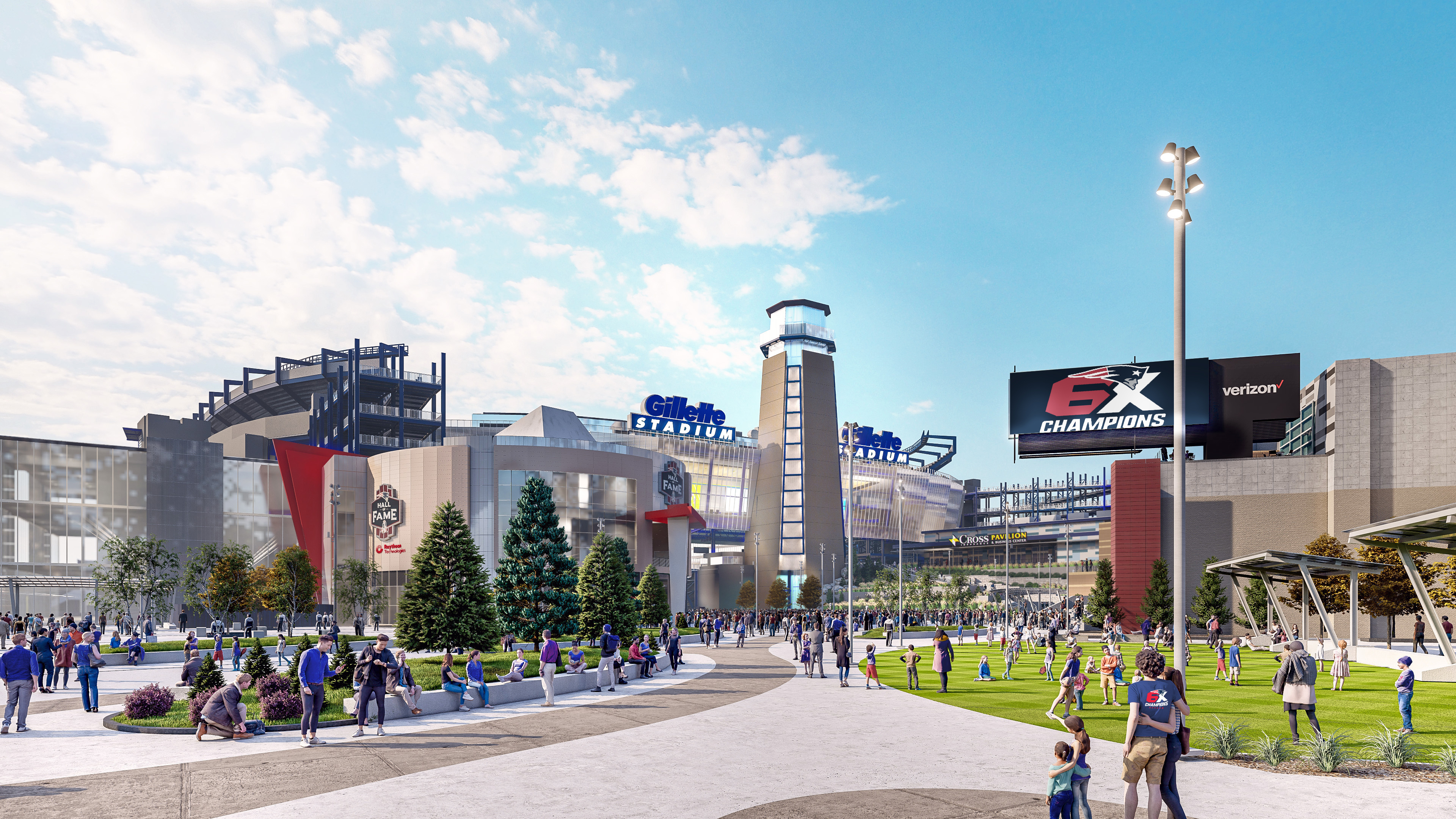 Gillette Stadium on X: 