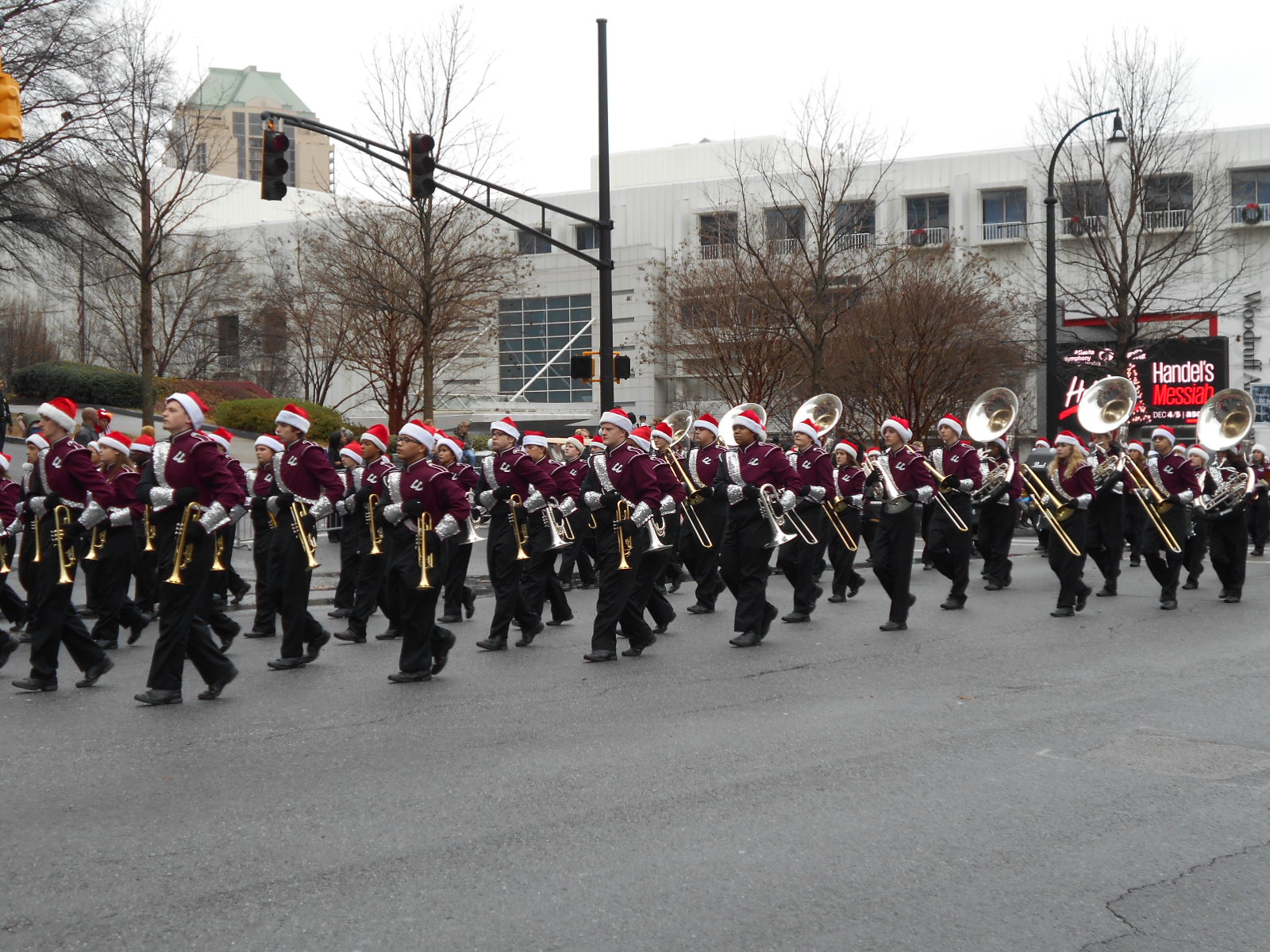 2014 CHOA Christmas Parade 95.5 WSB